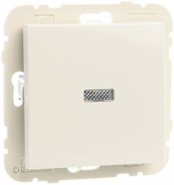 Выключатель одноклавишный Efapel Logus с подсветкой 10 А 250В IP20 слоновая кость