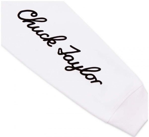 Футболка Converse CONVERSE CT SNEAKER PATCH LS TEE 10020536-102 S білий