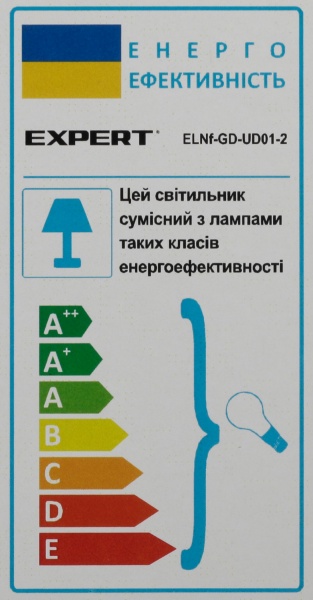 Светильник парковый Expert Light Betta E27 25 Вт IP65 черный ELNf-GD-UD01-2 