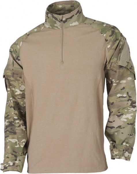 Рубашка тактическая под бронежилет 5.11 Tactical р. XXL камуфляж Tactical Rapid Assault Multicam 72185