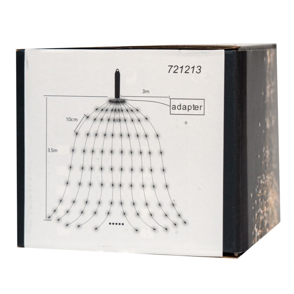 Гирлянда светодиодная Девилон Каскад светодиодная (LED) 700 ламп 3,5 м