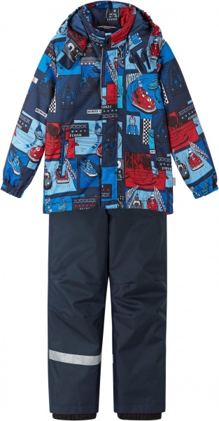 Костюм зимовий для хлопчиків Tutta by Reima (куртка та штани) Sirri 6961 зріст 116 темно-синій 6100004A 