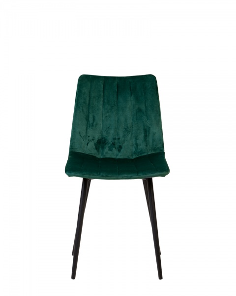 Стул обеденный Nowy Styl VERONIKA FX BLACK (BOX-2) (CH) PUMA-08 темно-зеленый / черный