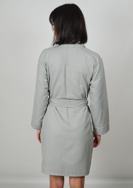 Халат женский Roksana A Fresh Look №1108/67010 р. 44 серый