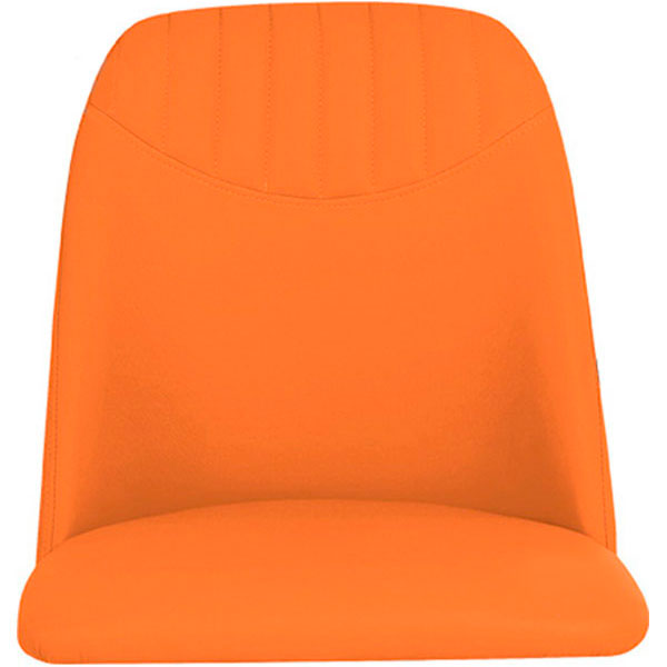 Сиденье для стула Milana(Box-4) (Ch) Eco-72 кожезаменитель оранжевый Nowy Styl 