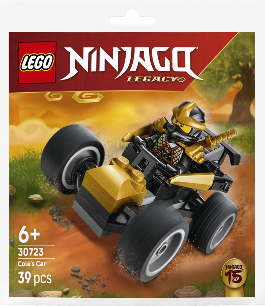 Конструктор LEGO NINJAGO Автомобиль ниндзи Коула 30723