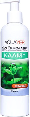 Удобрение AQUAYER для аквариумних растений Калий+ 250 мл
