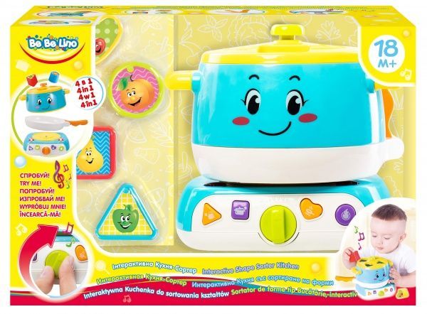 Игрушечный набор Bebelino Интерактивная кухня сортер 58139