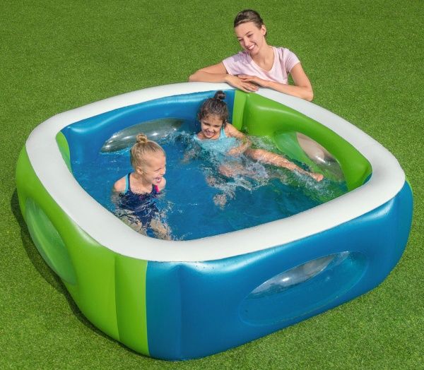 Басейн надувний Bestway Батискаф 168x168х56 см (51132)