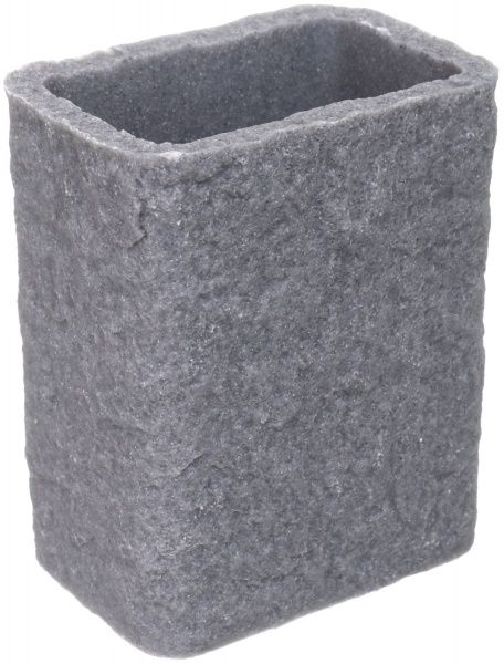 Стакан для зубных щеток Luna alisсерый 350 мл