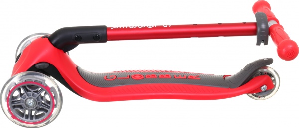 Самокат Globber Primo Foldable Lights красный 432-102-2 