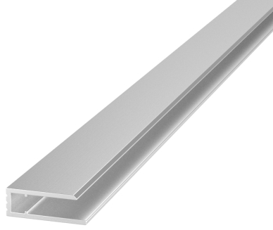 Профиль торцевой алюминиевый АЛЮПРО АПТ 4мм x 2,1м без покрытия 