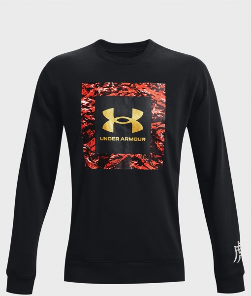 Свитшот Under Armour CNY RIVAL FLC CREW 1366426-001 р. M черный
