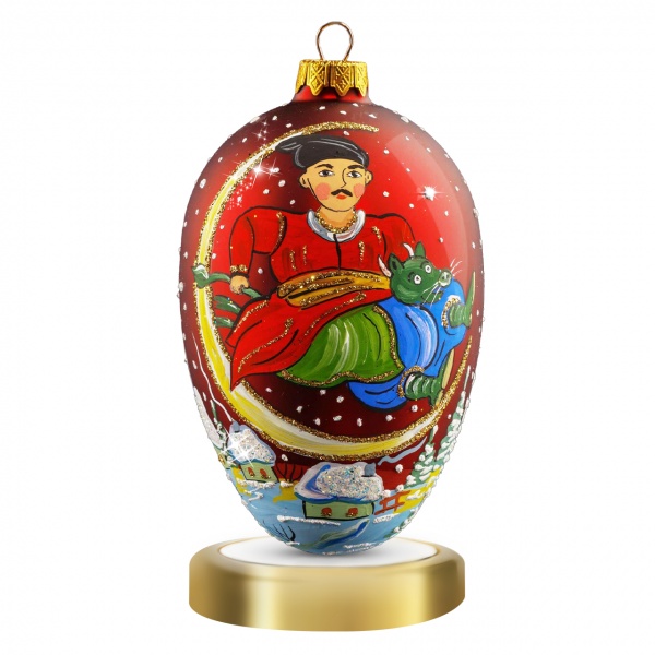 Елочная игрушка Национальные традиции 13 см разноцветный NT004