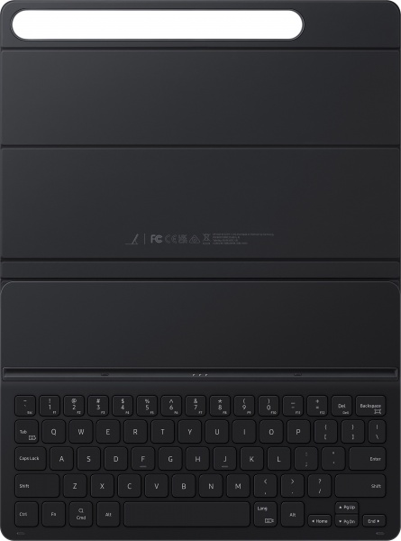 Чехол-книжка Samsung с клавиатурой Book Cover Keyboard Slim для Tab S9 black (EF-DX710BBEGUA) 