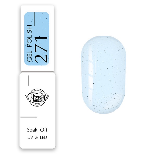 Гель-лак для нігтів Trendy nails Класична палітра №271 8 мл  — фото 1