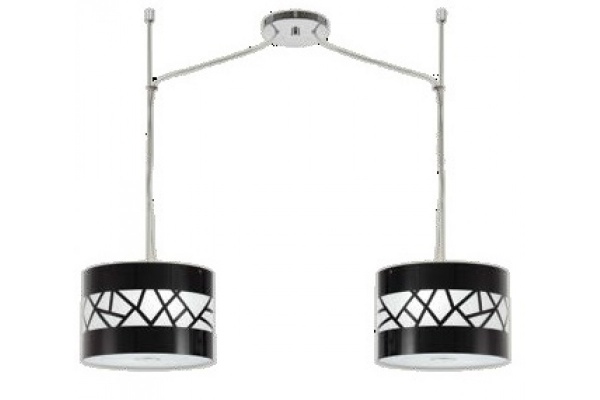 Підвіс NNB Negus 4x40 Вт E27 чорно-білий 21244 