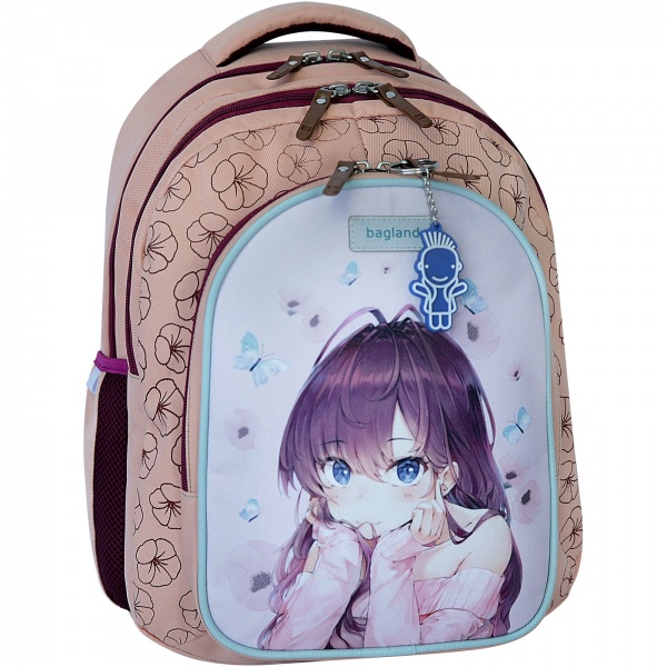 Рюкзак шкільний Bagland Bombino Butterfly girl суб.1281 (59166)