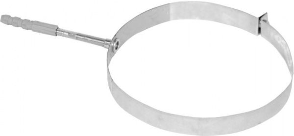 Скоба димохідна 0,5 мм нерж Ф160 мм Versia-Lux 