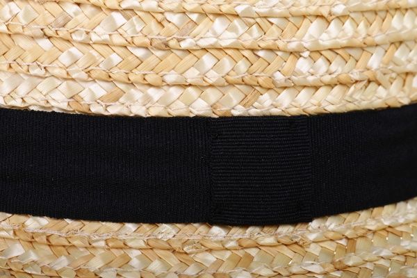 Капелюх канотьє солом'яний