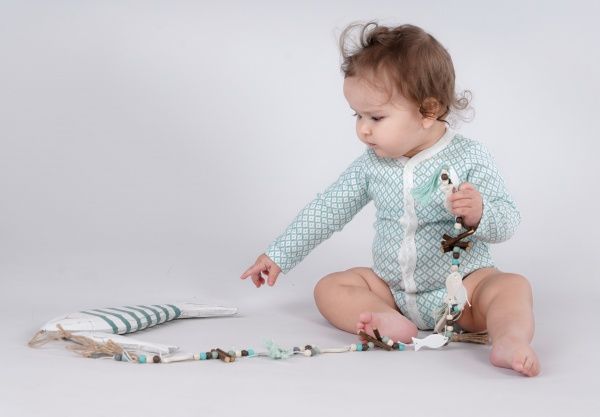 Боди детское Sasha р.56 молочный 4157/3 