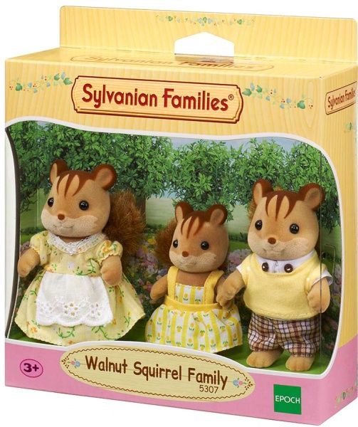 Набір фігурок Sylvanian Families Сім'я горіхових білок 