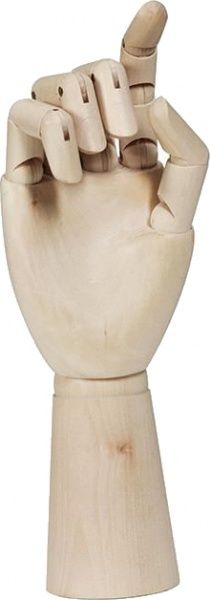 Манекен Кисть мужская права дерево натуральное D.K.Art&Craft