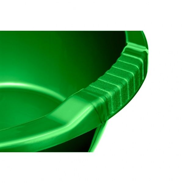 Таз пластиковий Sanja IPPI 42х42х20,7 см зелений 20 л