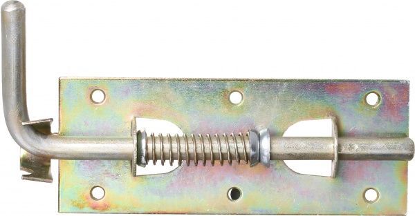 Засув гаражний №1 жовтий 200 мм