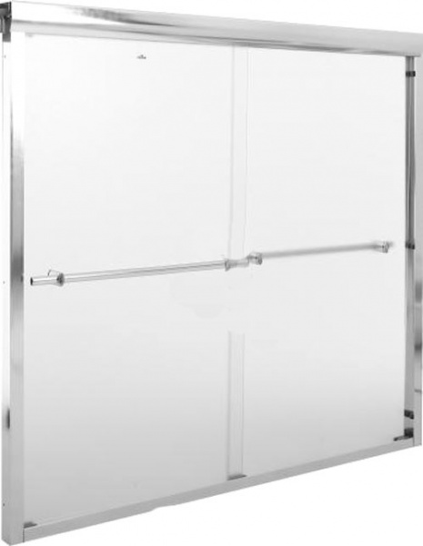 Штора для душа Korra К L01 1170x143 хром матовый