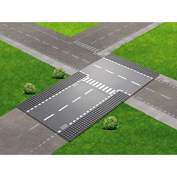 Конструктор Lego City Боковая и прямая дорога 60236