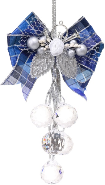 Подвеска Global Treasure Бант с кристалами 22 см в ассортименте P2106049AB