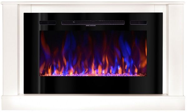 Камінокомплект ART FLAME Бернард міні & Аделі (білий)