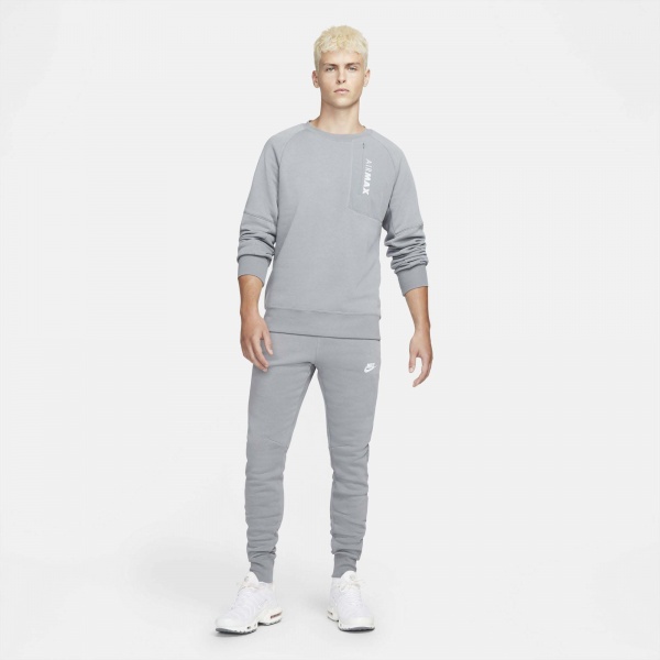 Штани Nike M NSW AIR MAX FLC JOGGER BB DJ5081-065 р. L сірий
