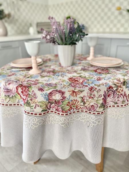 Скатерть RUNNER1186-160D d160 мульти Limaso 