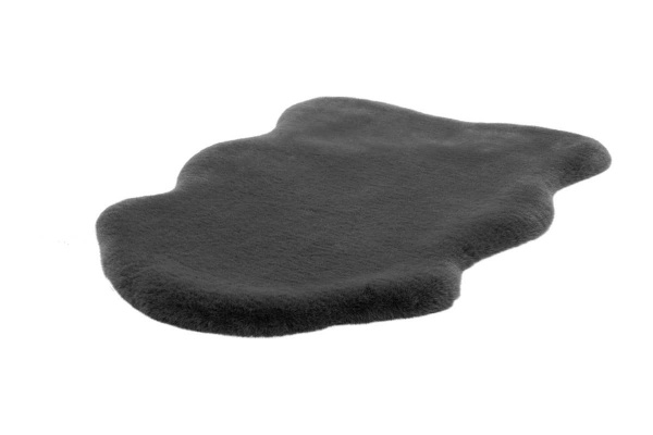 Килим Kayoom Rabbit Sheepskin anthracite 60 см x 90 см 