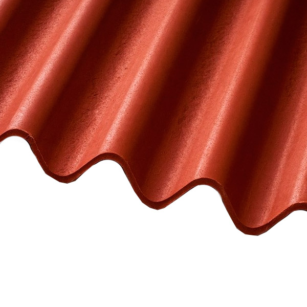 Покрівельний лист Керамопласт 2000 КП КК 42 2000х870 мм теракотовий