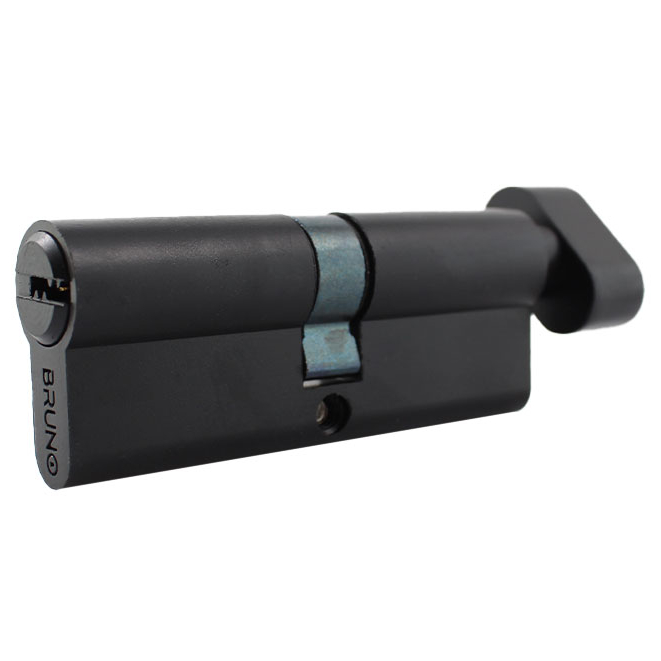 Циліндр Bruno 40x40 ключ-вороток 80 мм чорний