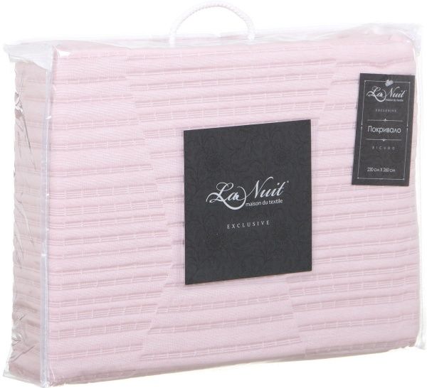 Покривало Bicudo 230x260 см La Nuit рожевий 