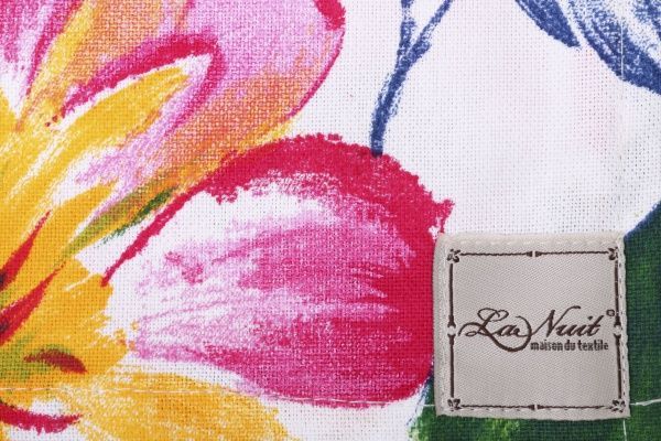 Серветка La Nuit Яскравість 45x35 см білий із принтом 