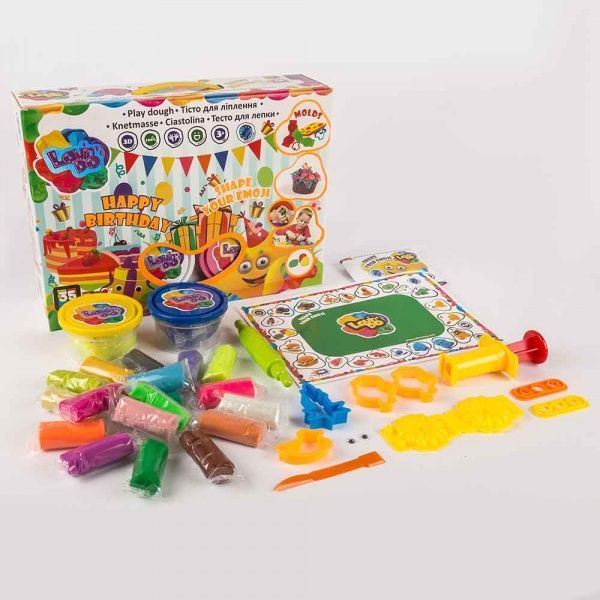 Тісто для ліплення Lovin'do Нappy Birthday 540 г 11012