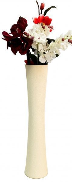 Ваза Труба шелк бежевый 77 см