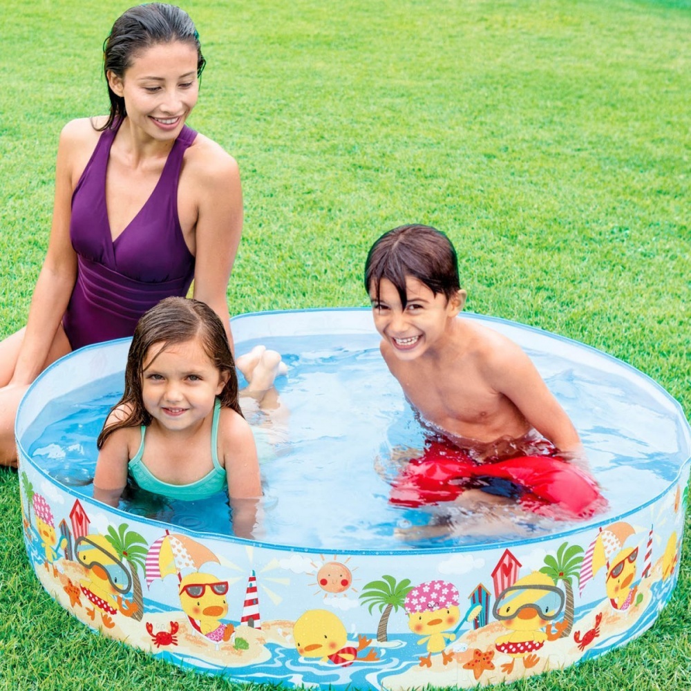 Бассейн надувной Intex арт.58477 Утенок 122х25 см