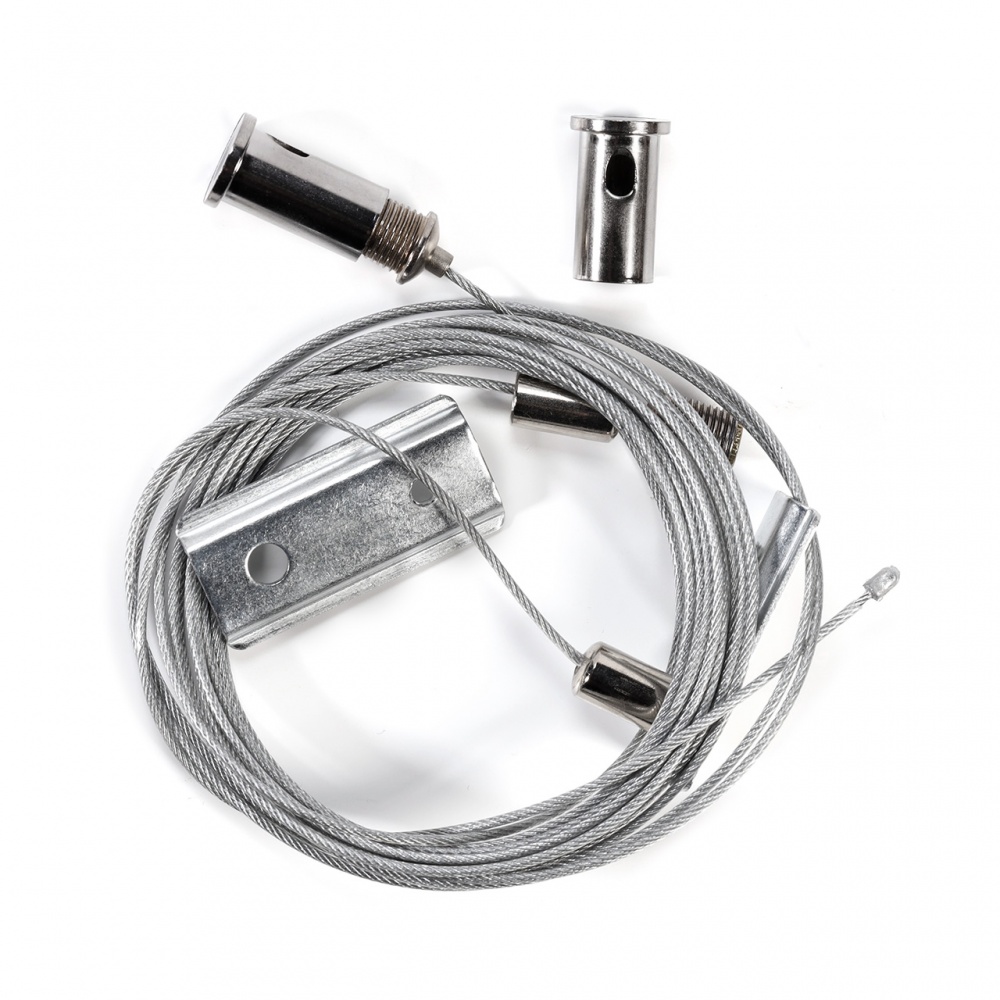 Набір тросового підвісу для шини Lezard хром TM-MA2