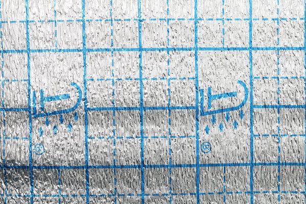 Полотно Термоізол 10мм з разметкою теплой підлоги