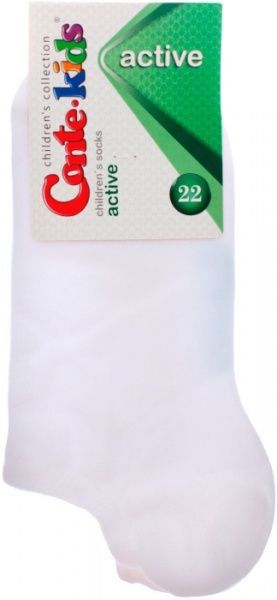 Шкарпетки дитячі Conte-Kids ACTIVE 000 17С-63СП р.22 білий 