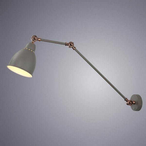 Бра Arte Lamp A2055AP-1GY 1x60 Вт E27 серый 