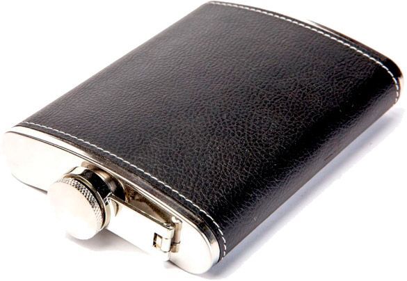 Набор подарочный с флягой и портсигаром TZ-07