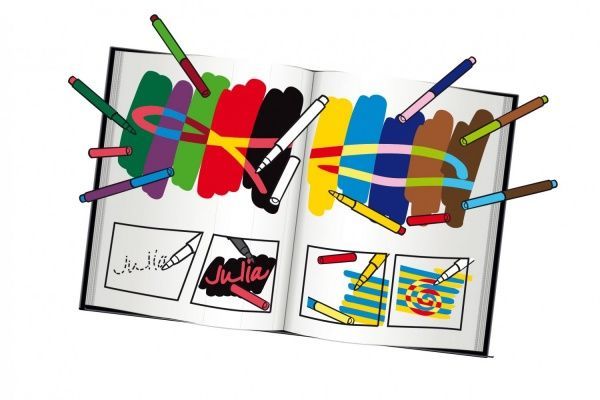 Набір фломастерів Malinos Malzauber 12 шт.