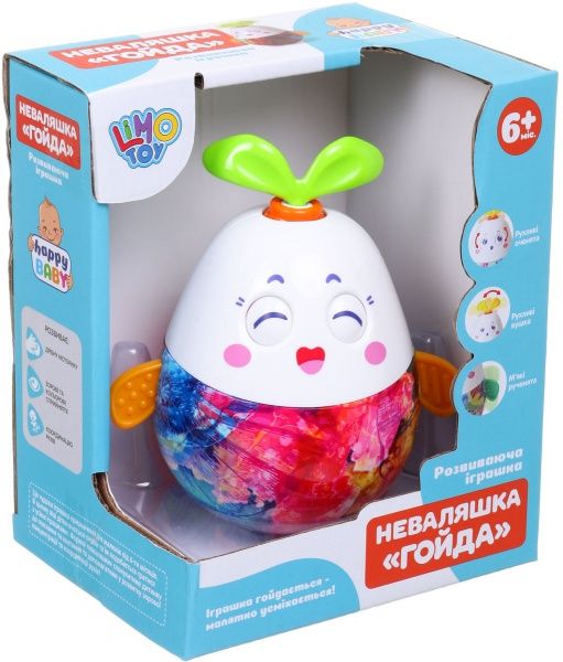 Игрушка музыкальная неваляшка 13 см ODT099358